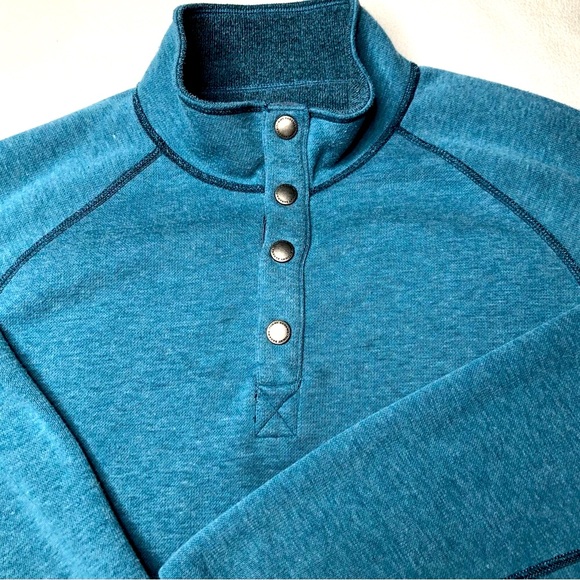 Tommy Bahama Men’s Palm Canyon Flip Coast Reversible Fleece Sweater Size (Large) - Picture 10 of 16